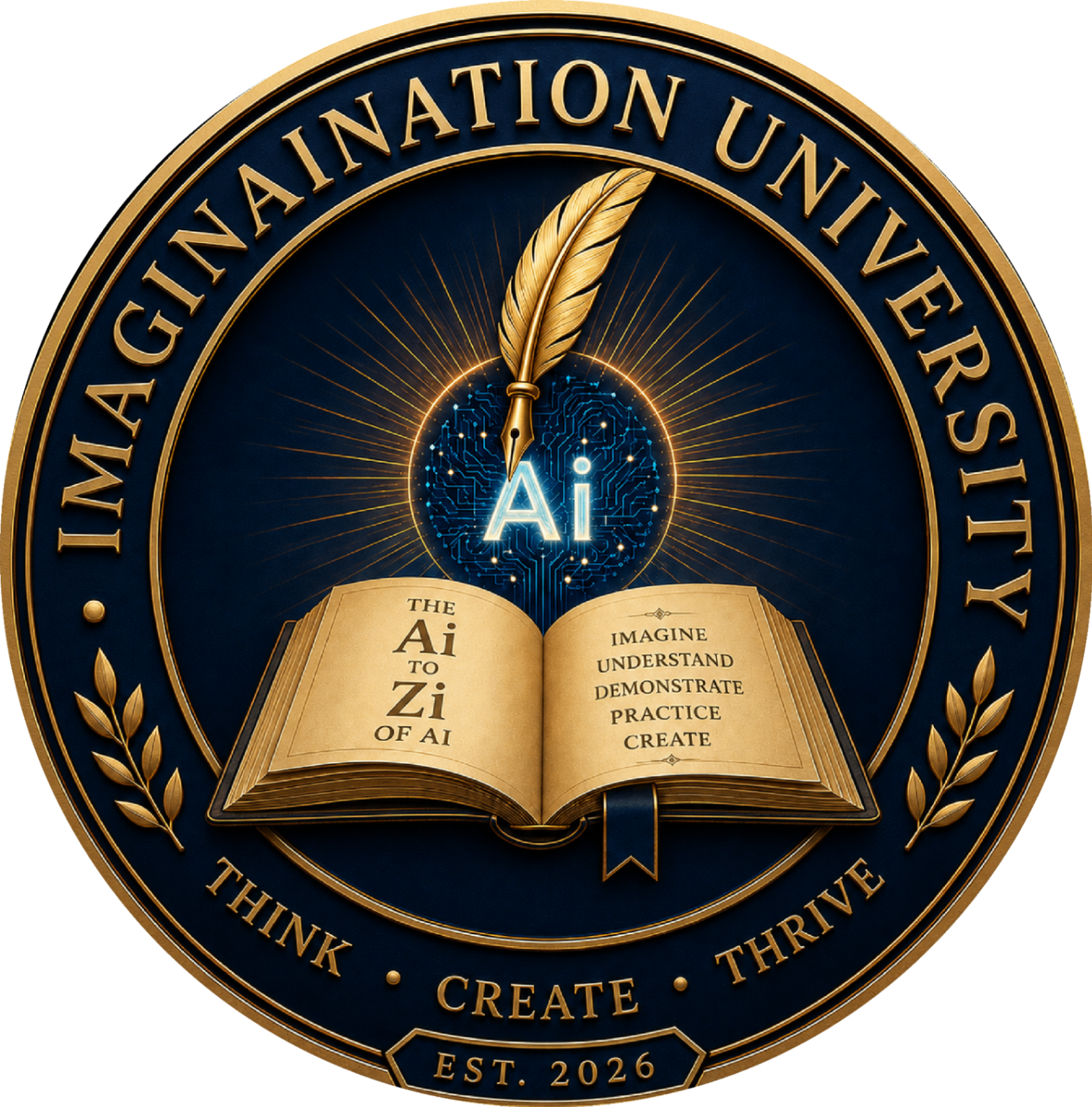 ImaginAInation™ University Seal